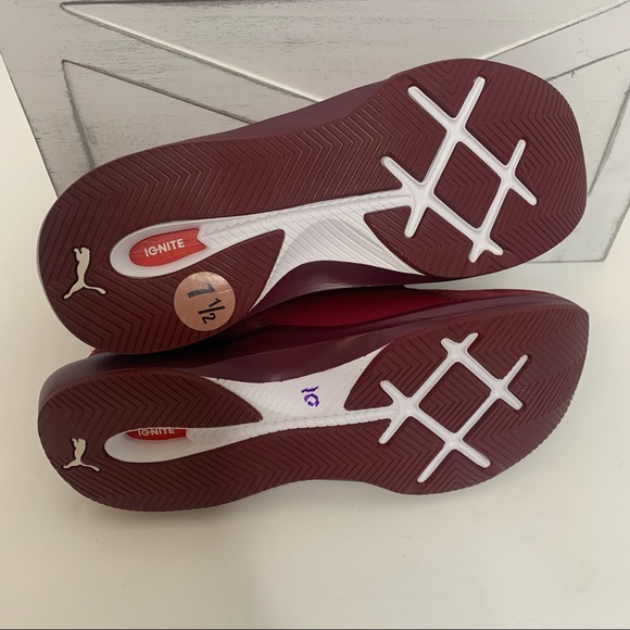 NWT Puma Ignite Phenom Maroon Women’s Running Shoes. - Picture 12 of 12